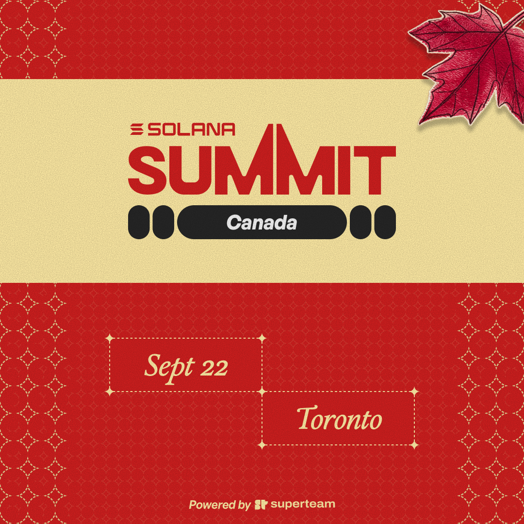 Solana Summit Canada